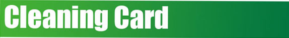 cleaning card