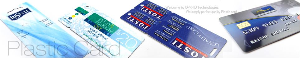 plastic card