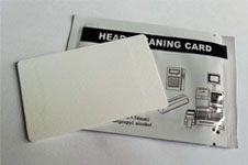 card reader cleaning card
